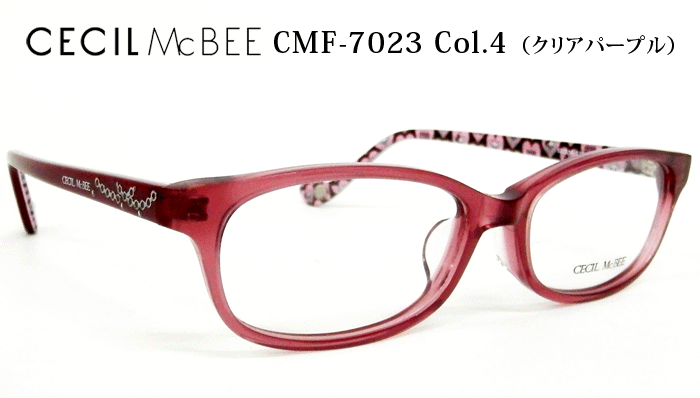 セシルマクビー/メガネ/フレーム/CMF-7023/CECIL McBEE/眼鏡/めがね