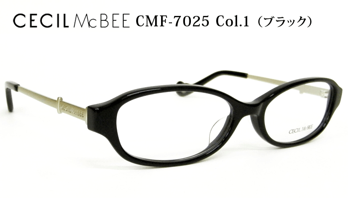 セシルマクビー/メガネ/フレーム/CMF-7025/CECIL McBEE/眼鏡/めがね