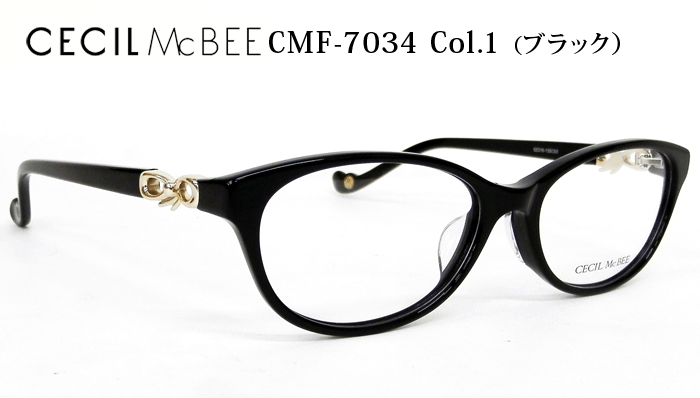 セシルマクビー/メガネ/フレーム/CMF-7034/CECIL McBEE/眼鏡/めがね