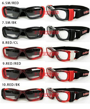 送料無料 度付対応スポーツフレーム(ゴーグルタイプ)レンズ付【Eye-Goggles(アイゴーグル)GY-010 フレームカラー全10色】伊達メガネ・近視・遠視・乱視