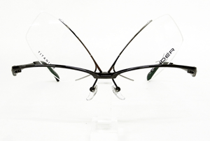 送料無料！薄型非球面レンズ付【GLIDER（グライダー）跳ね上げフレーム GD-1001 Col.2（ガンメタル）】デザインコレクションメガネセット（伊達メガネ・近視・乱視・老眼・遠視）日本製 フリップアップ ハネ上げ