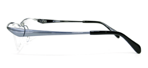 送料無料！薄型非球面レンズ付【GLIDER（グライダー）跳ね上げフレーム GD-1001 Col.3（ネイビー）】デザインコレクションメガネセット（伊達メガネ・近視・乱視・老眼・遠視）日本製 フリップアップ ハネ上げ