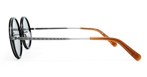 John Lennon(ジョンレノン) JL-514 Col.4(アンティークシルバー・ブラック+ライトグレーミラー)UVカット付サングラス